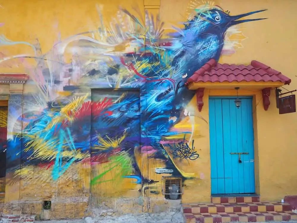 Getsemani street art- Maria Mulata Getsemani street art- Maria Mulata