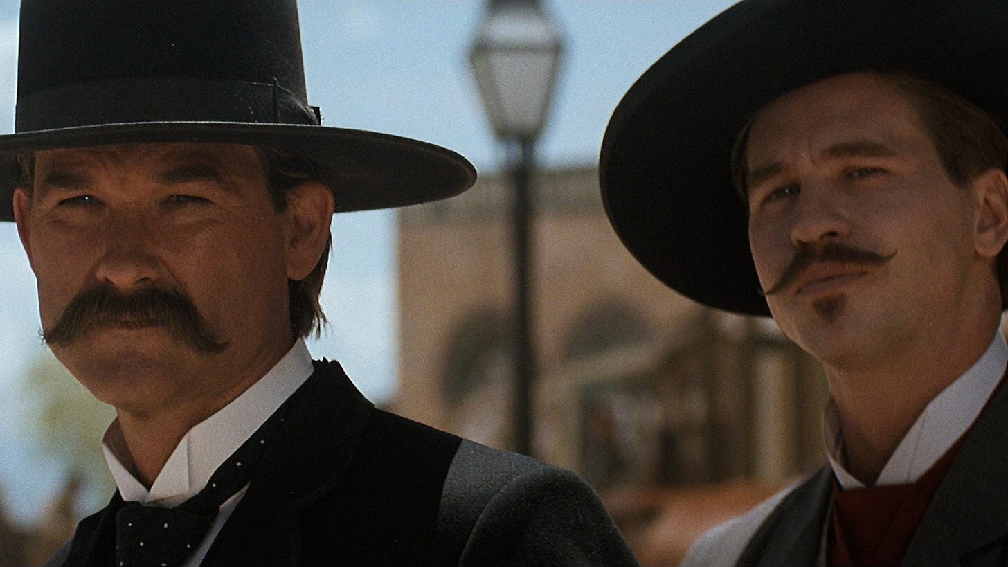 Tombstone': Val Kilmer Says Kurt Russell Is 'Solely Responsible' Tombstone': Val Kilmer Says Kurt Russell Is 'Solely Responsible'