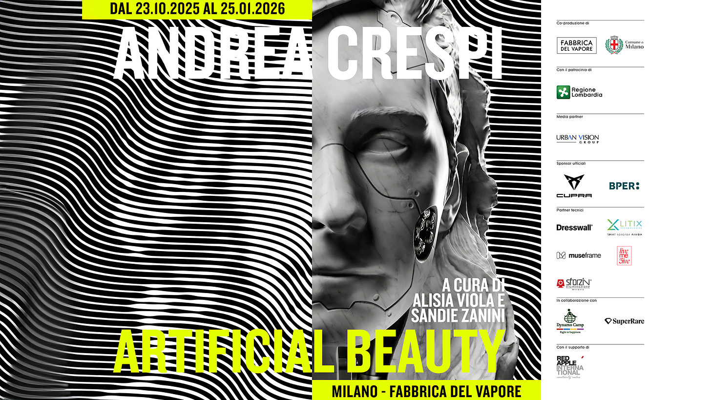 Artificial Beauty di Andrea Crespi | Fabbrica del Vapore, Milano