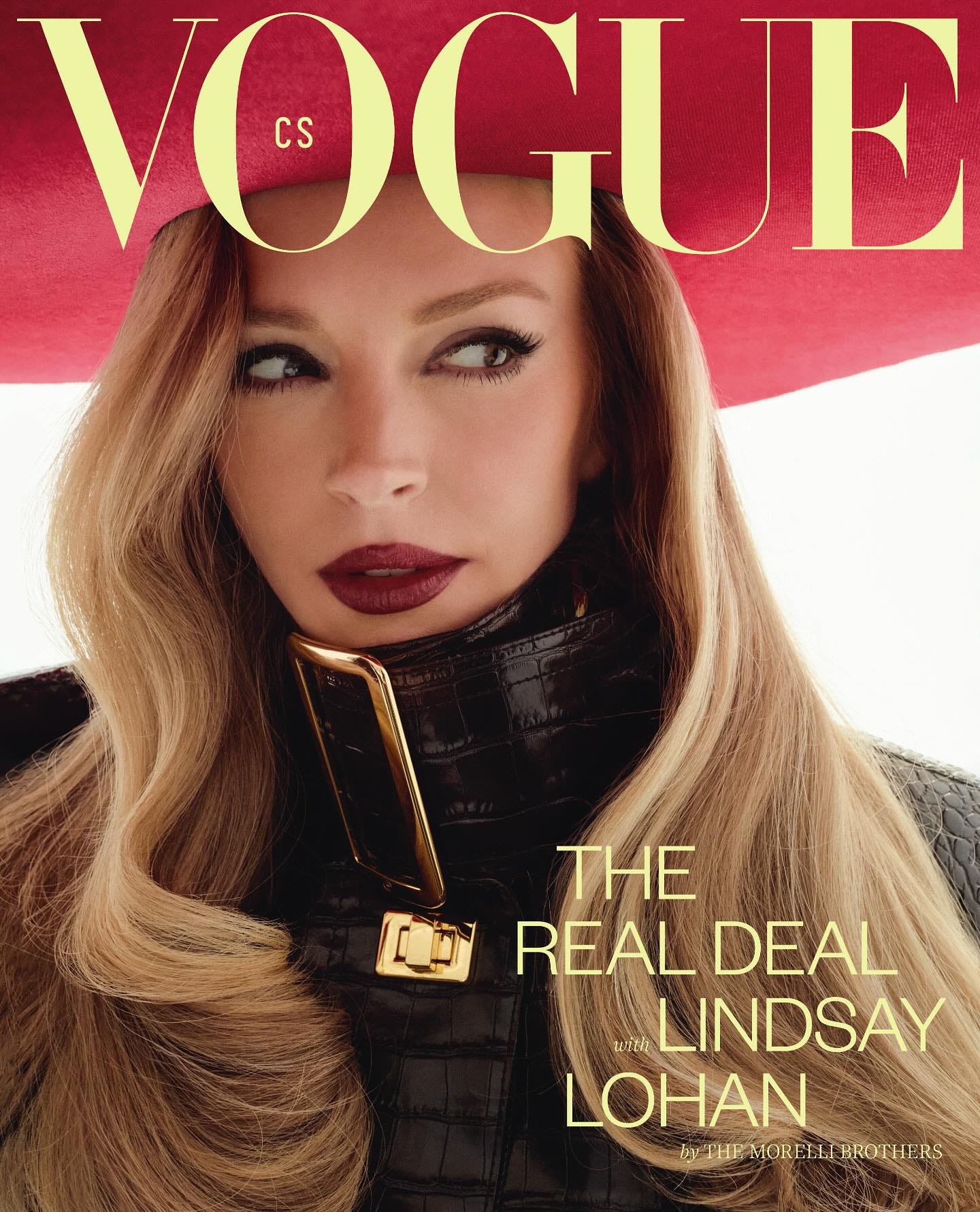Lindsay Lohan covers Vogue Czechoslovakia : r/popculturechat Lindsay Lohan covers Vogue Czechoslovakia : r/popculturechat