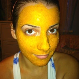turmeric face mask - curcumin cures everything