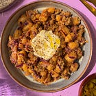 one pan gnocchi with caramelized cabbage and sausage