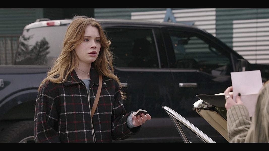 Walker Sadie seeing car doused with gasoline and Witt's picture on dash 4.03. Walker Sadie seeing car doused with gasoline and Witt's picture on dash 4.03.