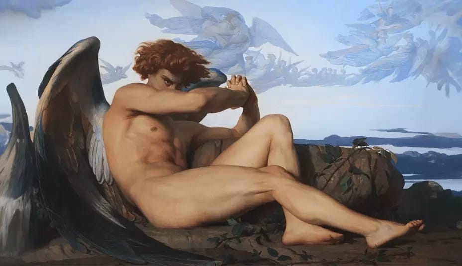 de gevallen engel Alexandre Cabanel