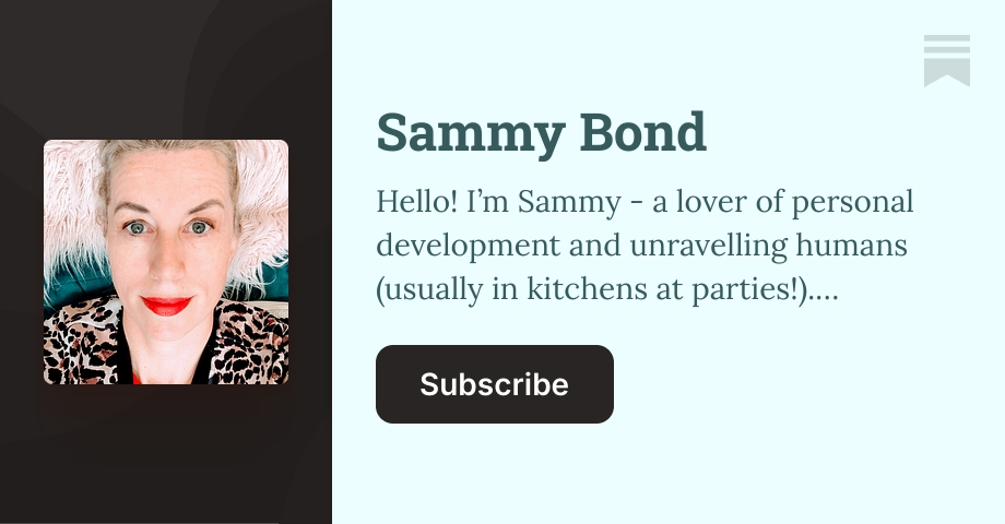 Sammy Bond | Substack
