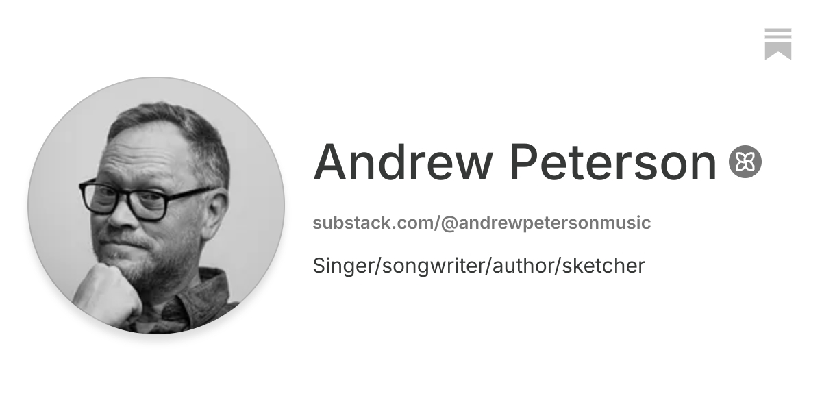 Andrew Peterson | Substack