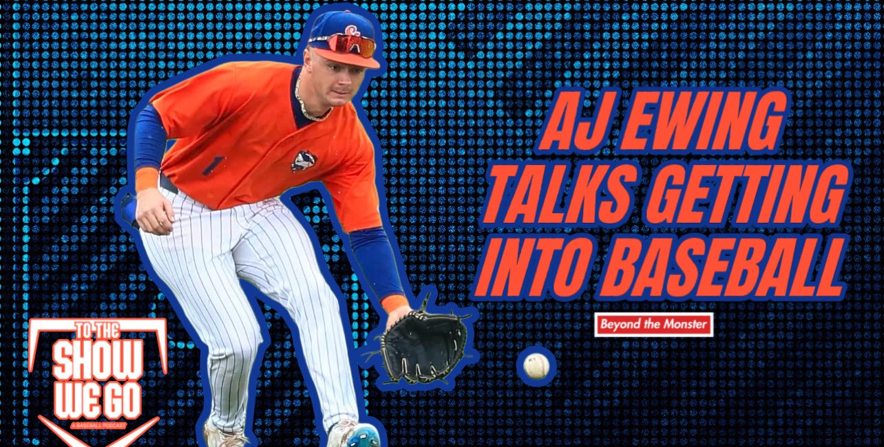 Mets prospect AJ Ewing talks who got him into baseball and growing up in Ohio