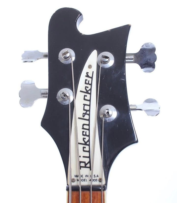 Timeline: The Evolution of the Rickenbacker 4001