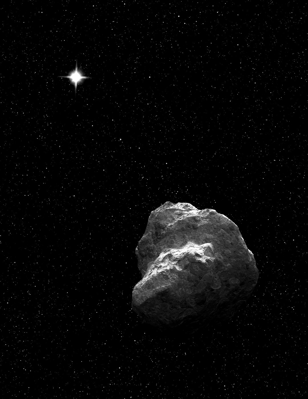 a large rock in the middle of the night a large rock in the middle of the night