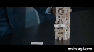 The Big Short Movie CLIP - Jenga (2015) - Ryan Gosling, Steve Carell Drama  HD on Make a GIF