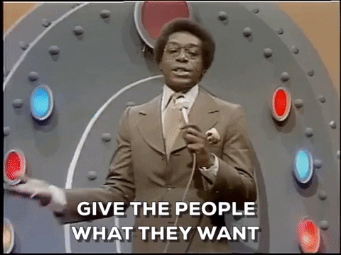 Give The People What They Want GIFs - Get the best GIF on GIPHY