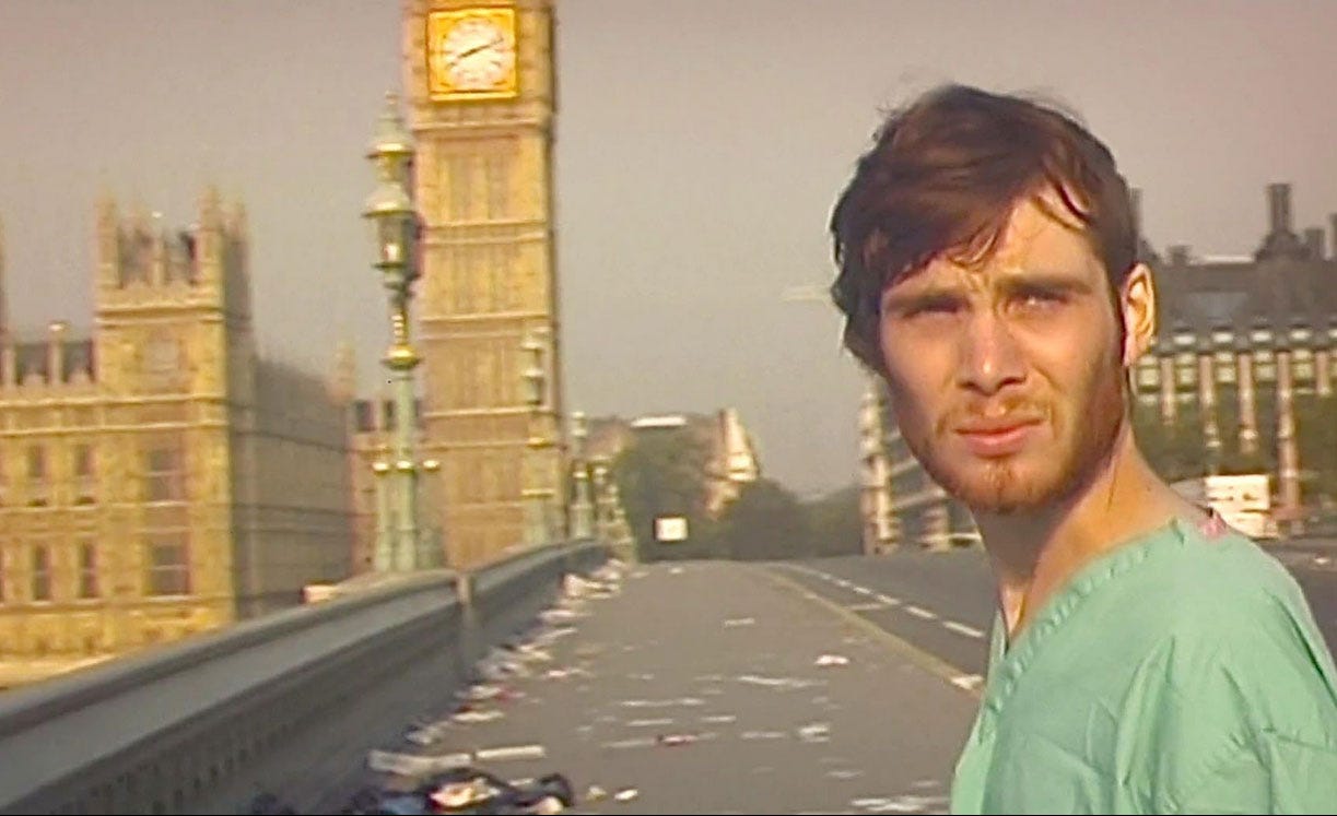 Cillian Murphy as Jim in 28 Days Later