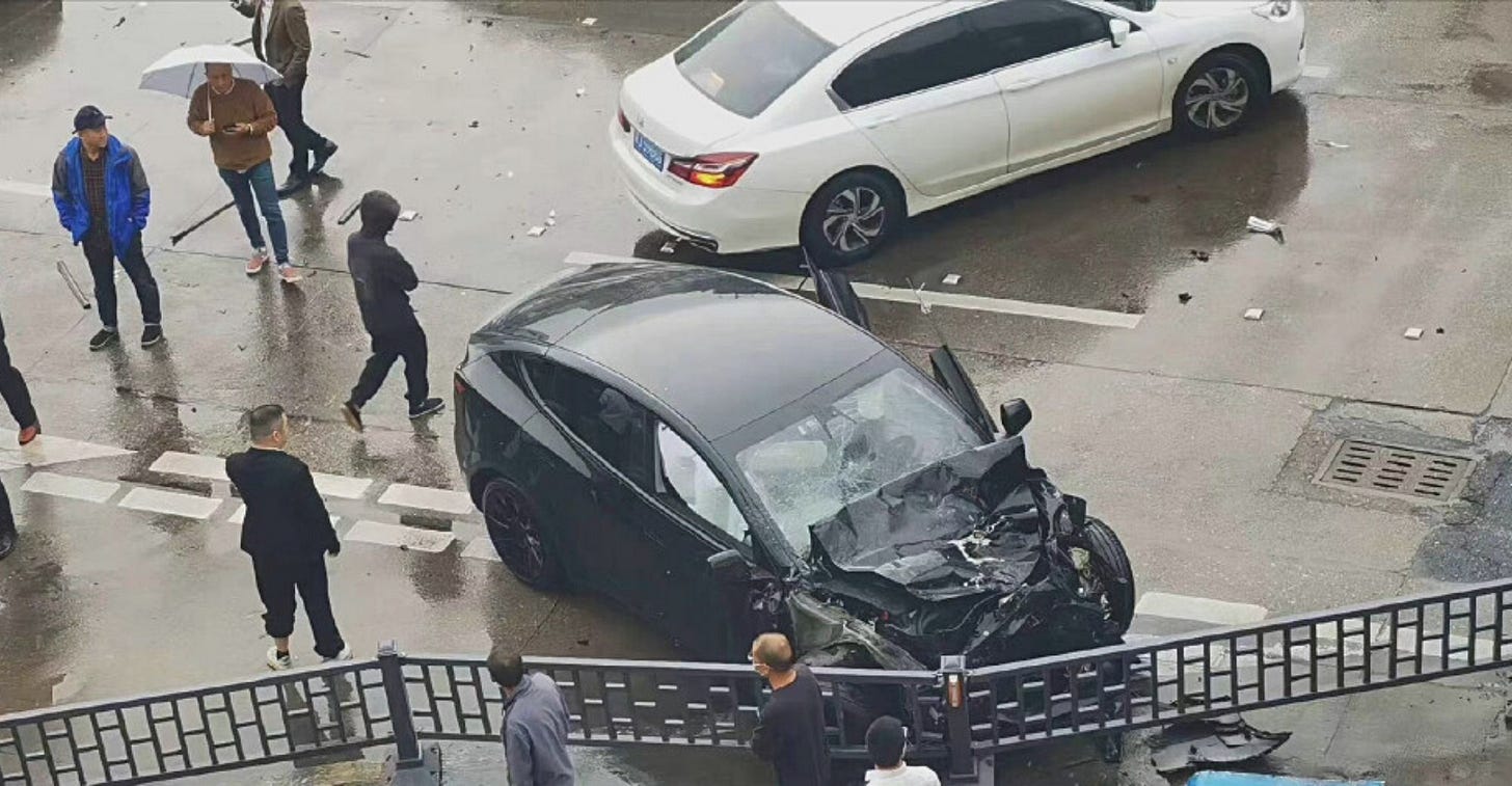 Fatal Car Accident in China Involving Tesla Model Y Stirs Controversy Fatal Car Accident in China Involving Tesla Model Y Stirs Controversy