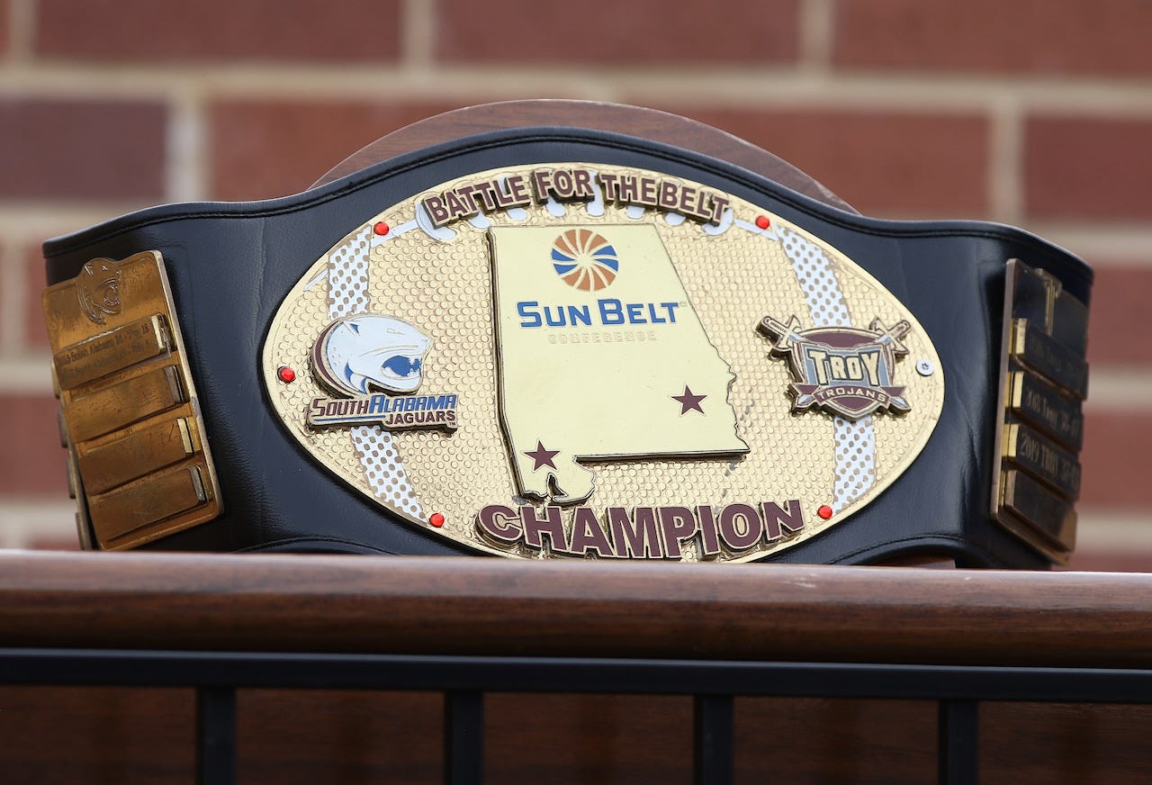 Troy at South Alabama football 