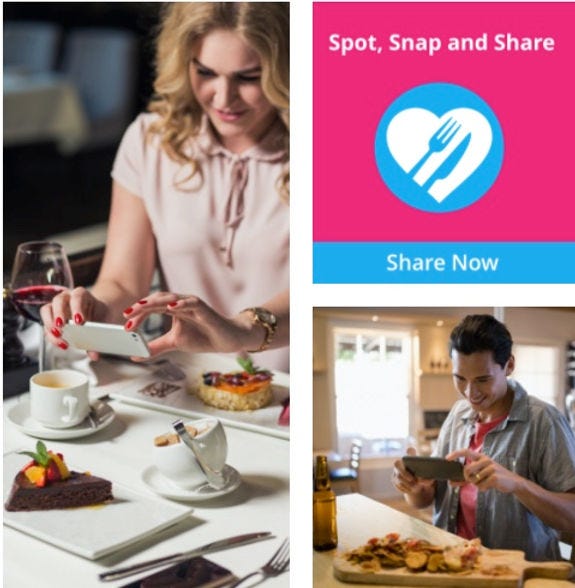 Share your dining experiences with KRAVEiN.