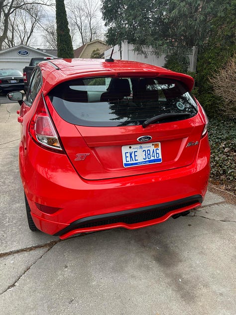 Molten Orange 2016 Ford Fiesta ST