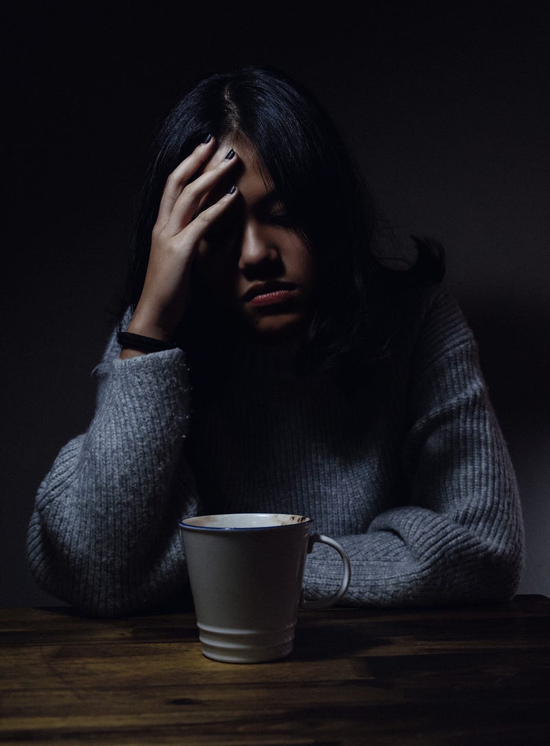 Worrying over coffee