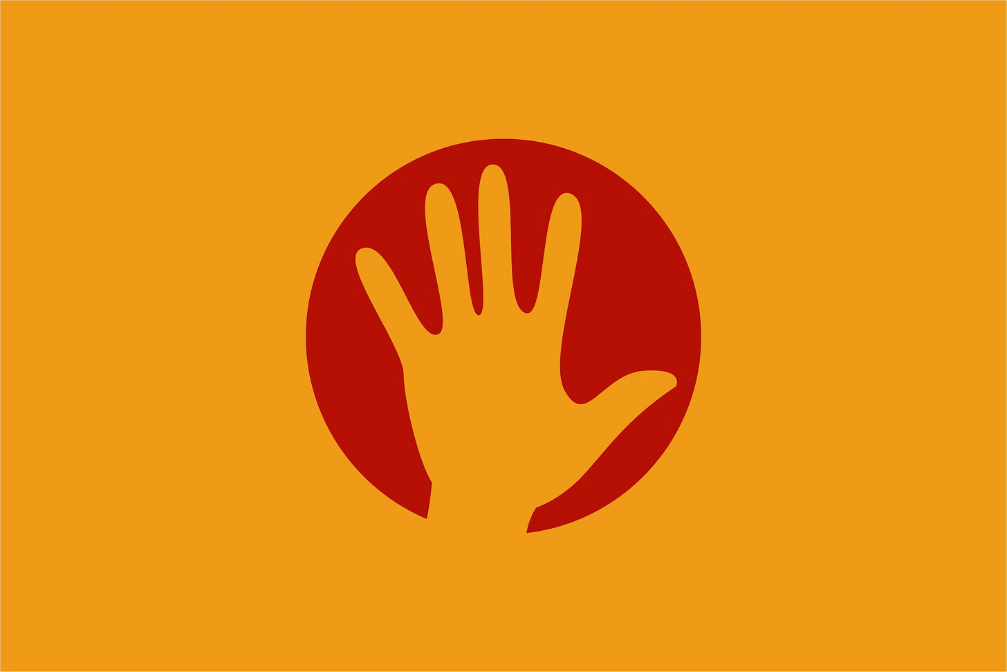 r/vexillology - a hand in a circle