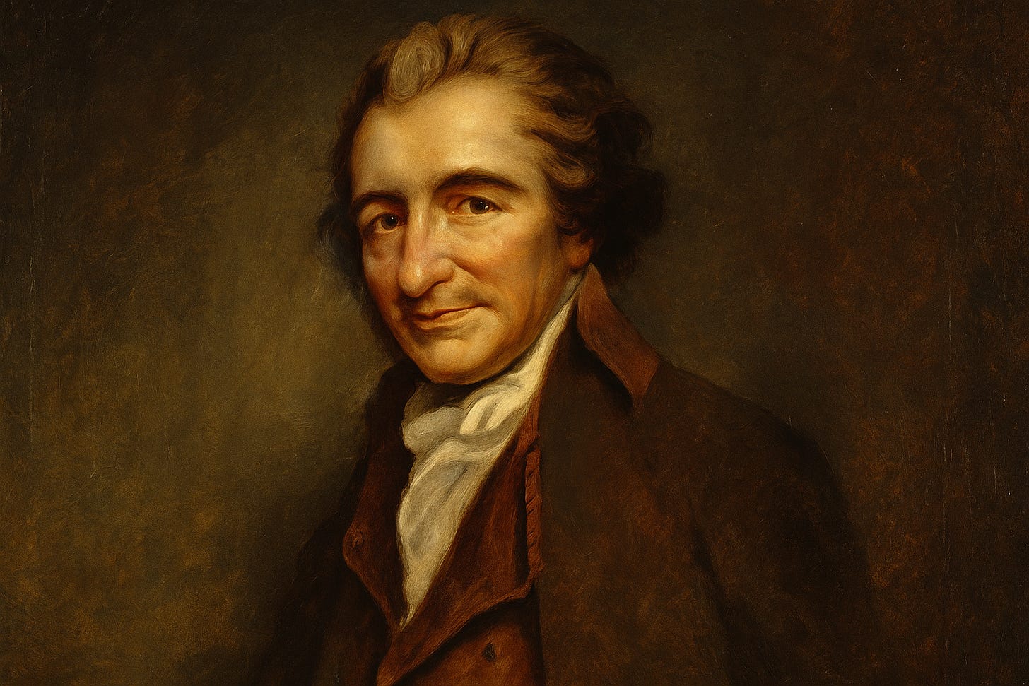 A portrait of Thomas Paine