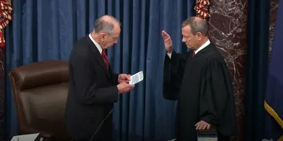 Roberts Sworn In
