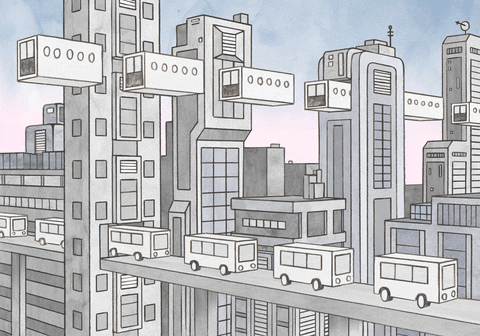 public transport animation GIF by palerlotus public transport animation GIF by palerlotus