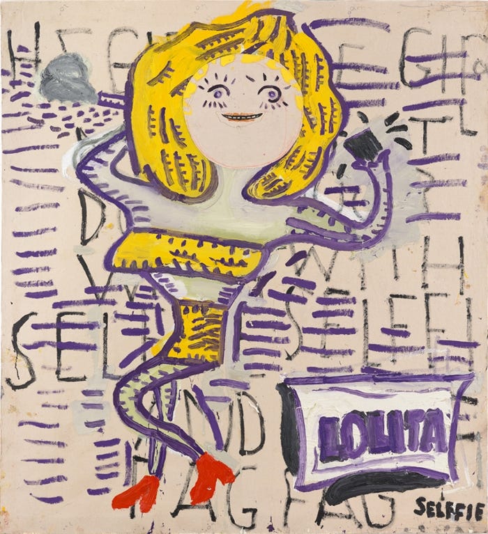 Rose Wylie at David Zwirner, London - ArtReview
