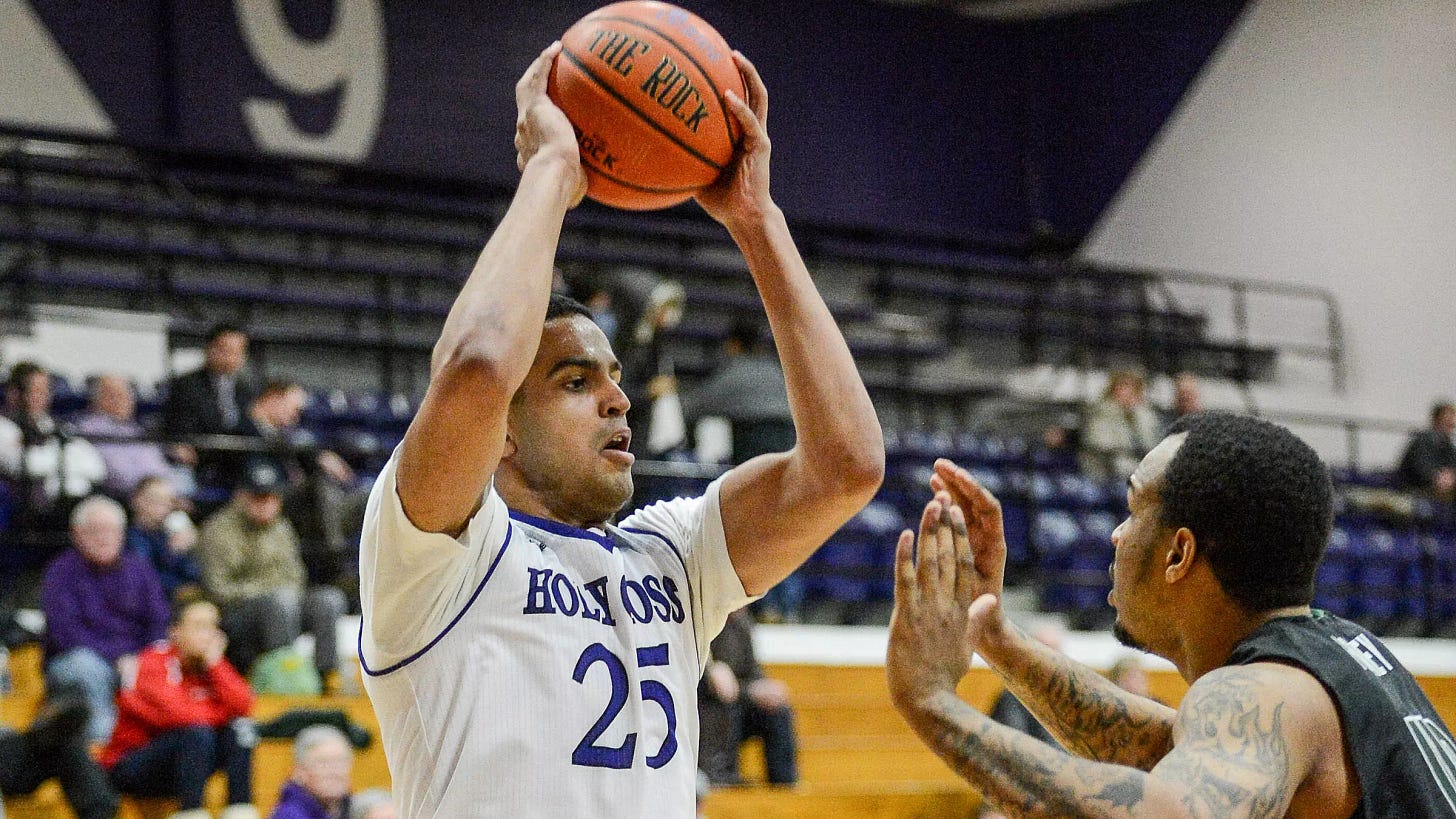 Isaiah Baker Selected To NABC Honors Court - Holy Cross Athletics