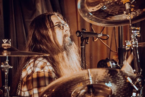 Black River laying down the rock