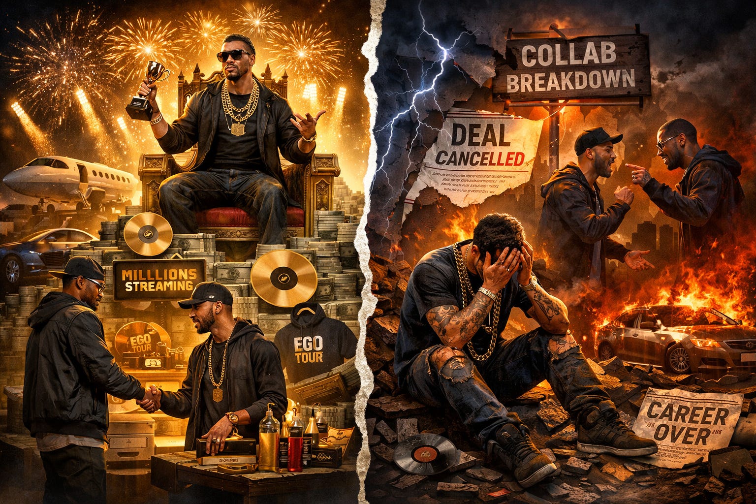 L'ego dans le rap : carrière ou sabotage 2026 - OHMAZIN