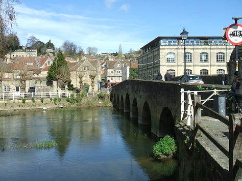 A selection of of photos of Bradford on Avon. Wiltshire, taken on an old Fuji FinePix A400 camera. Photos by Roland Millward