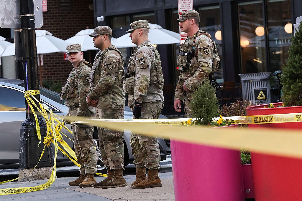 'Targeted Shooting': Two National Guard Members Shot Near White House