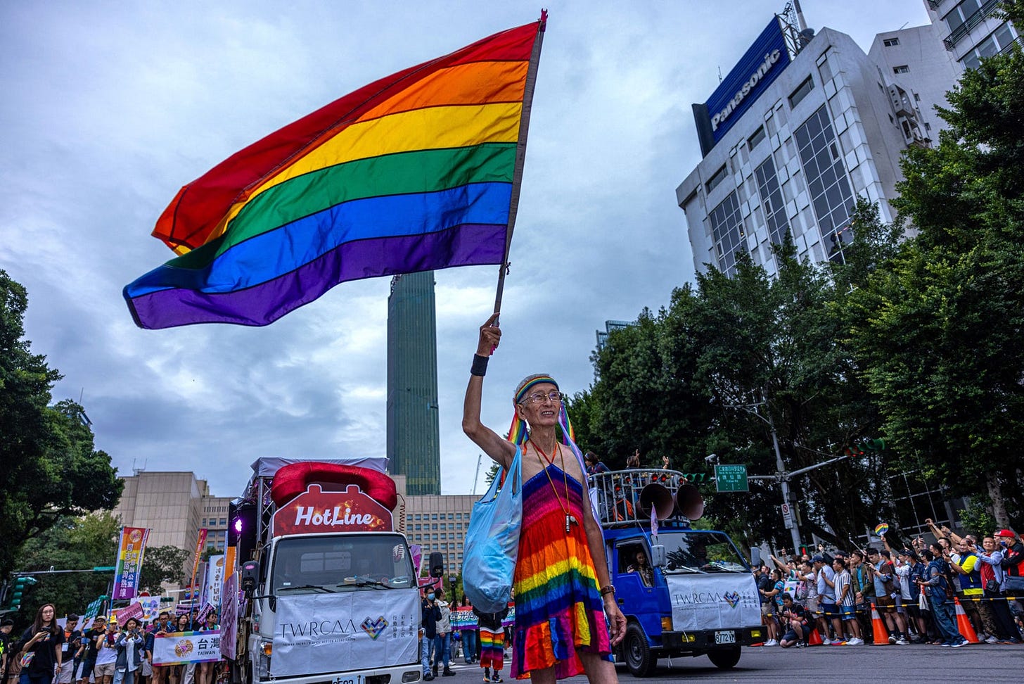 Taiwan's LGBTQI activist Chi Chiawei the first person in Taiwan to come out as gay on national television in 1986 leads...