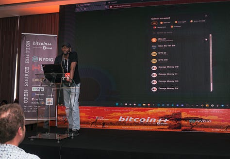 Presentation of the WestToEast feature on the main stage