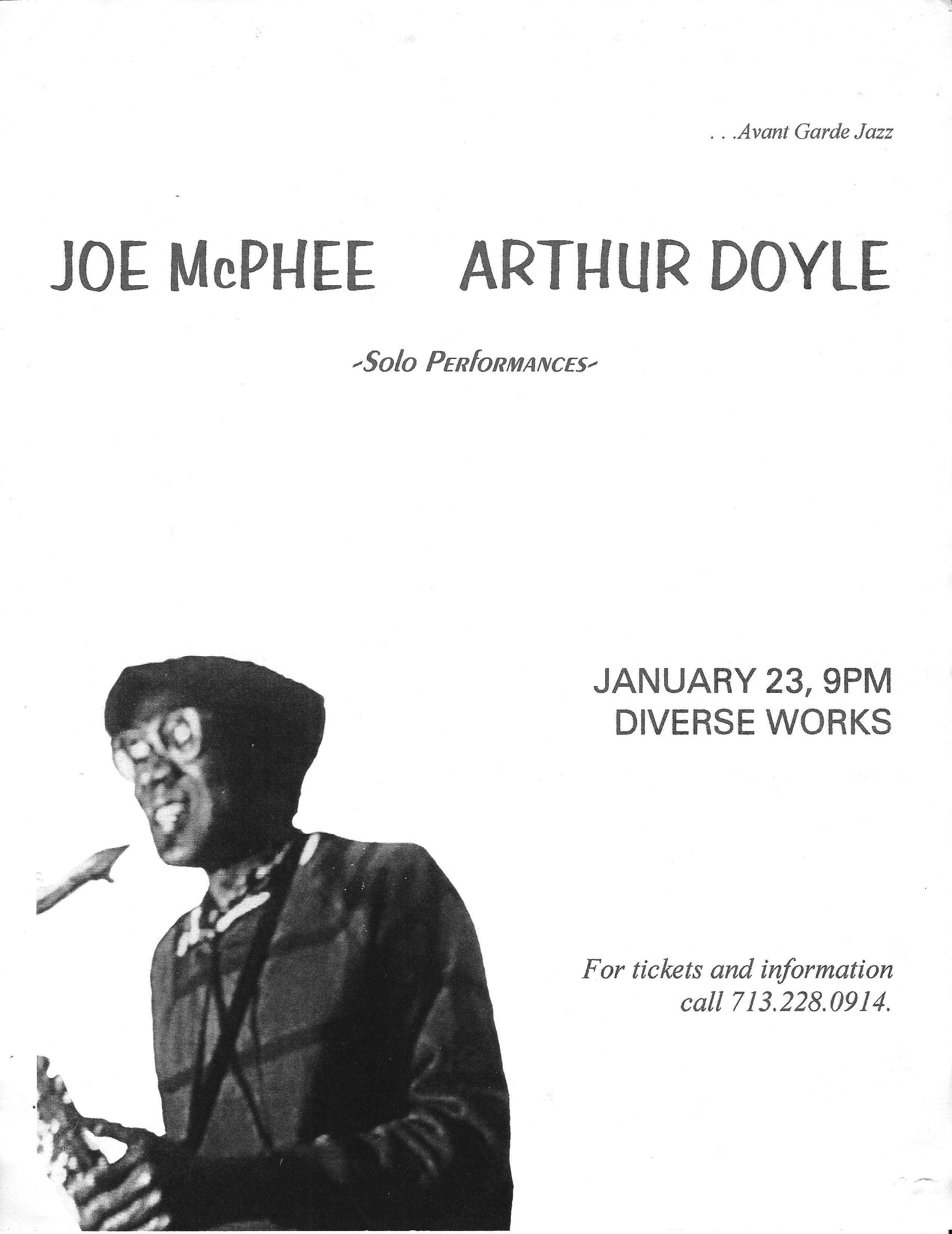 Joe McPhee - by Tyler King