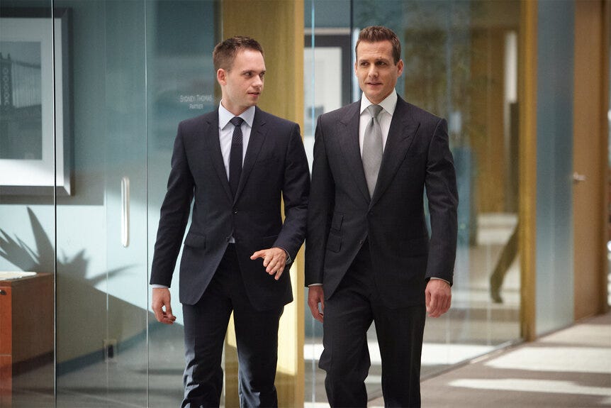 Suits' Patrick J. Adams On Crafting Mike & Harvey's Friendship