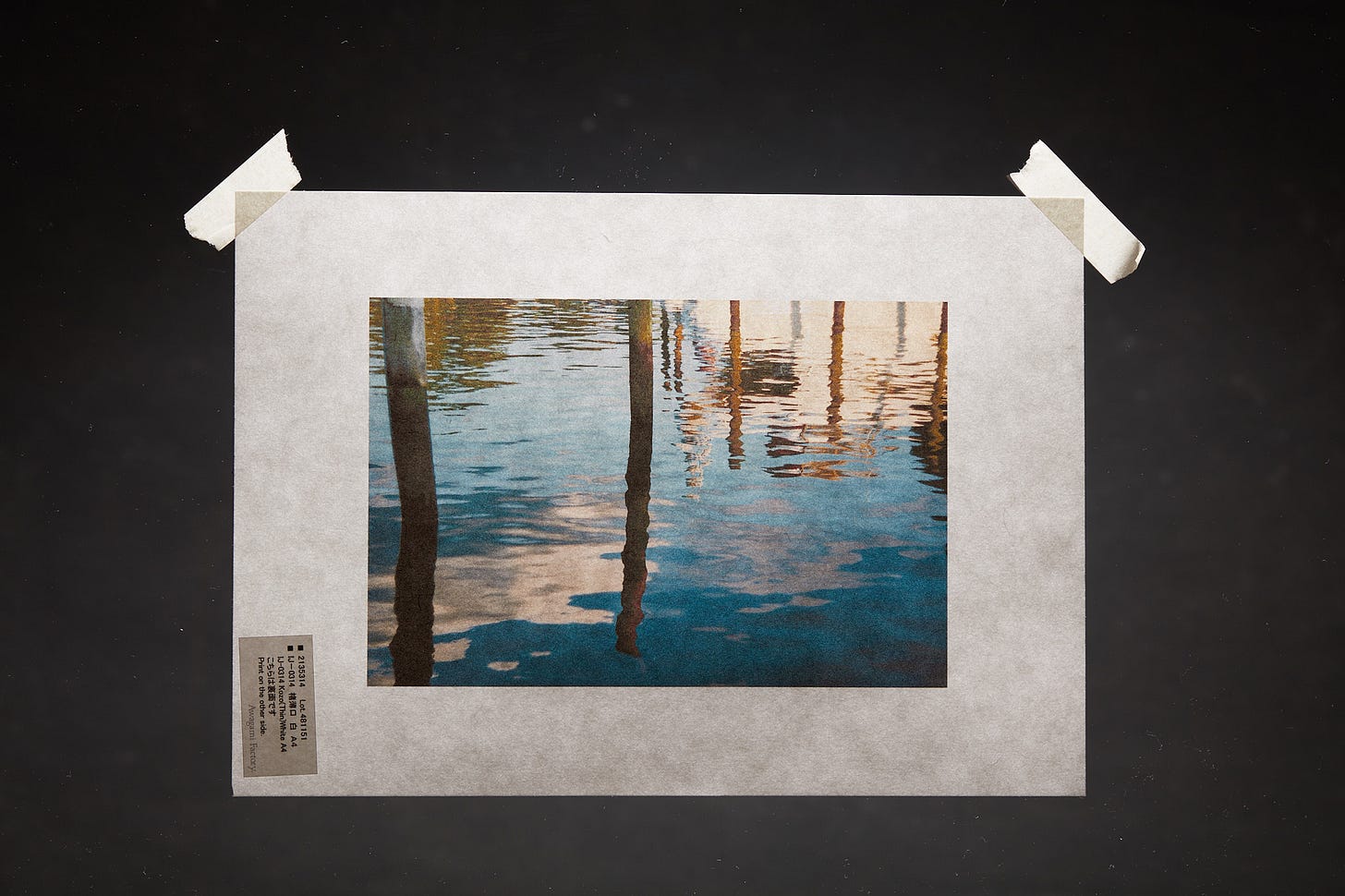 Awagami print using Kozo Thin