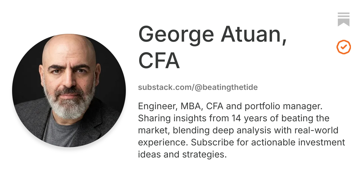 George Atuan, CFA | Substack