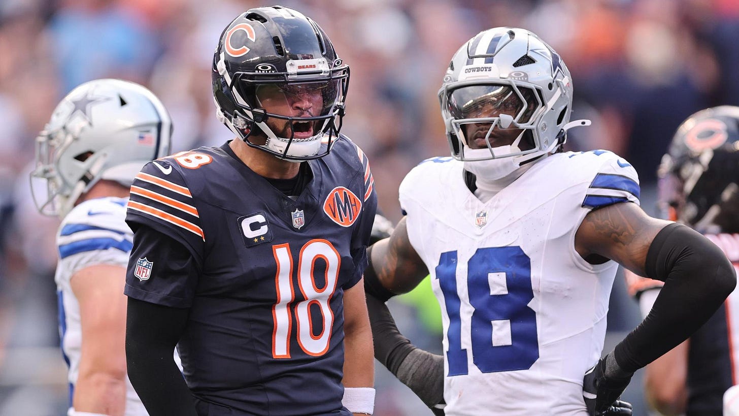 Bears 31-14 Cowboys (21 Sep, 2025) Final Score - ESPN (UK)