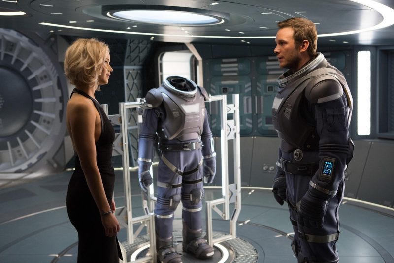passengers with chris pratt passengers with chris pratt