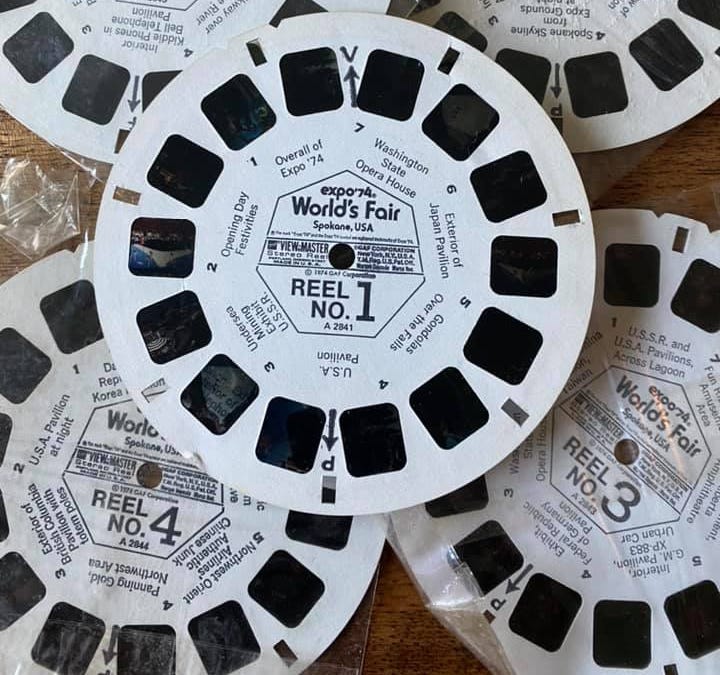 Rare View-Master Expo 74 Reels - by Rebecca Kilbreath