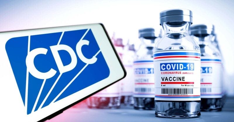 cdc logo and covid vaccines