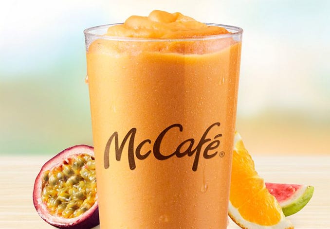 Passionfruit Orange Guava Real Fruit Smoothie 