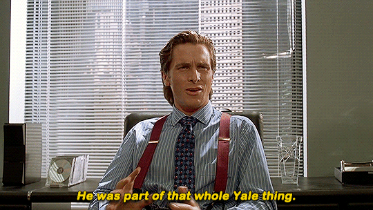 I WAS @JOEWRIGHT — leofromthedark: American Psycho (2000) dir. Mary...