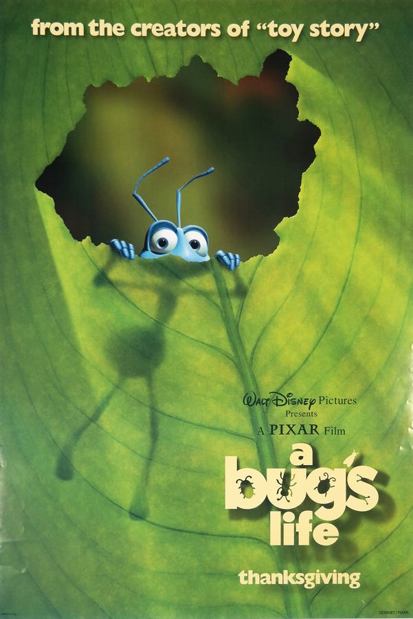 A Bug's Life One Sheet Poster - ID: augbugslife19033 | Van Eaton Galleries