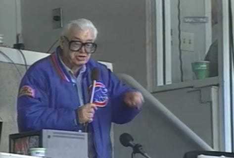 Cubs fans want Harry Caray video for seventh inning stretch Cubs fans want Harry Caray video for seventh inning stretch