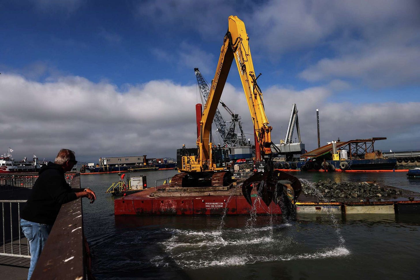 Major San Francisco Bay cleanup begins near Fisherman's Wharf Major San Francisco Bay cleanup begins near Fisherman's Wharf