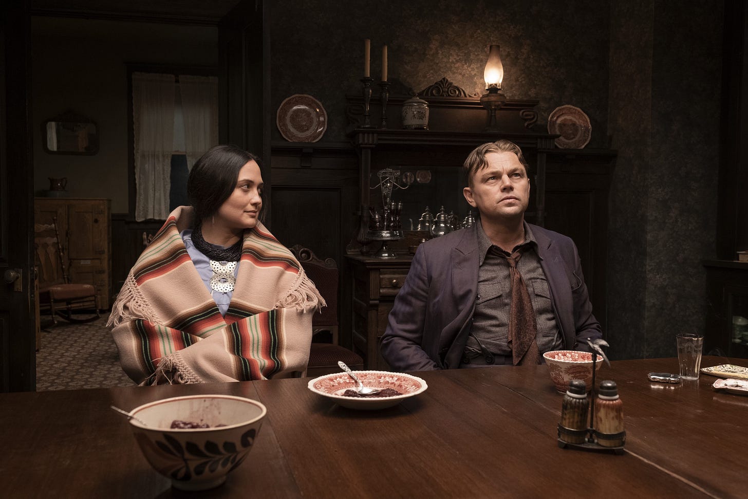 Still from the 2023 AppleTV+ film Killers of the Flower Moon