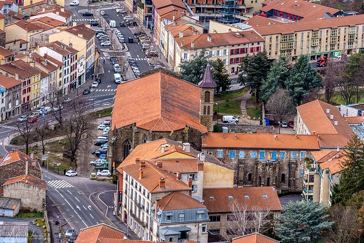 The views from the Rocher Corneille