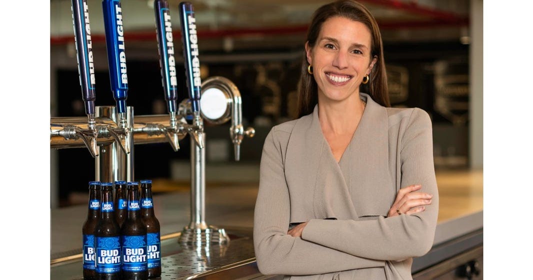 Alissa Heinerscheid, Bud Light Marketing Vice President, on a 'l - KAKE Alissa Heinerscheid, Bud Light Marketing Vice President, on a 'l - KAKE