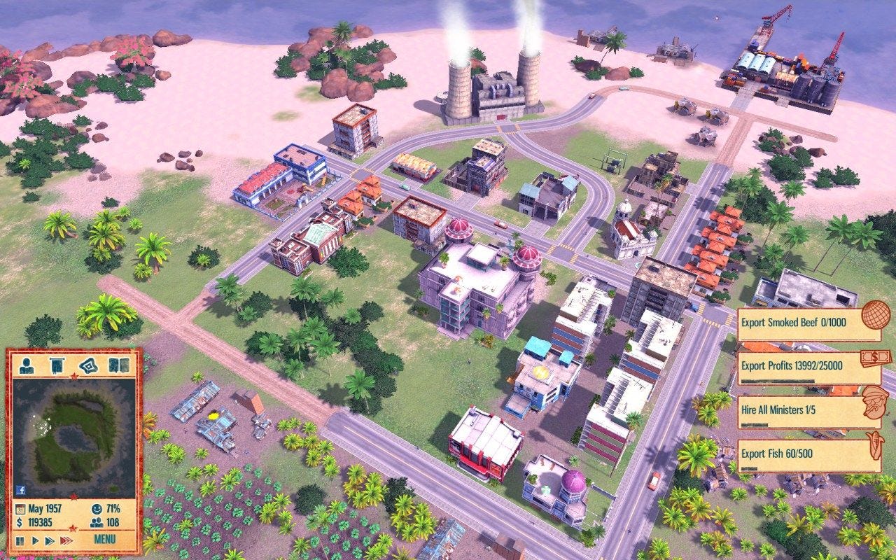Save 75% on Tropico 4 on Steam